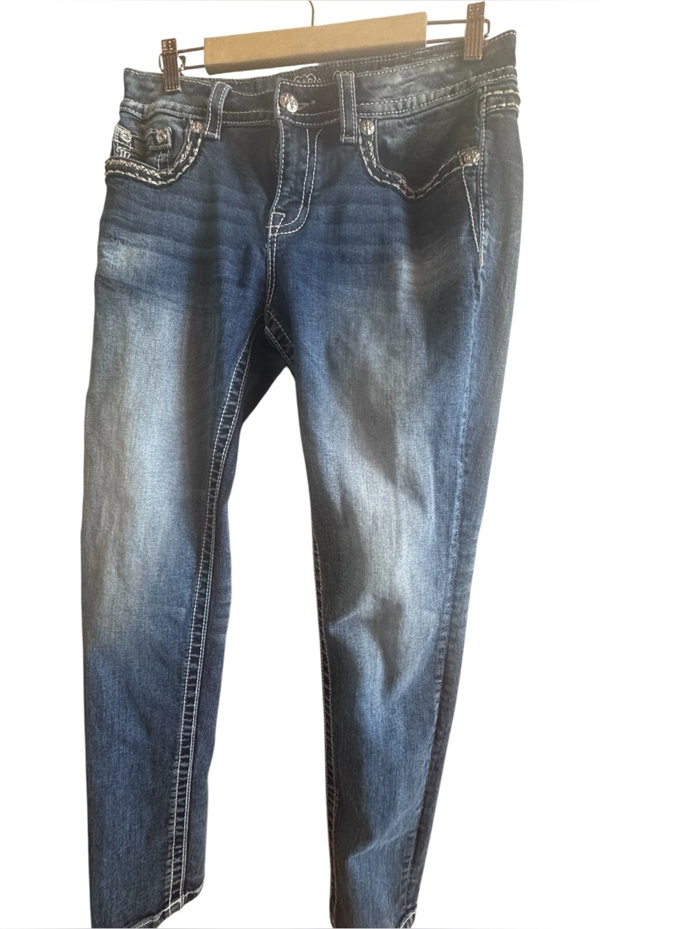 Vintage Miss Me Blue Denim Jeans Women's